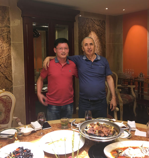 淮南与河南院刘总-乌兹别克斯坦拉曼交流合作(1)